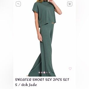 Zenana Outfitters Ash Jade pant and Top Set